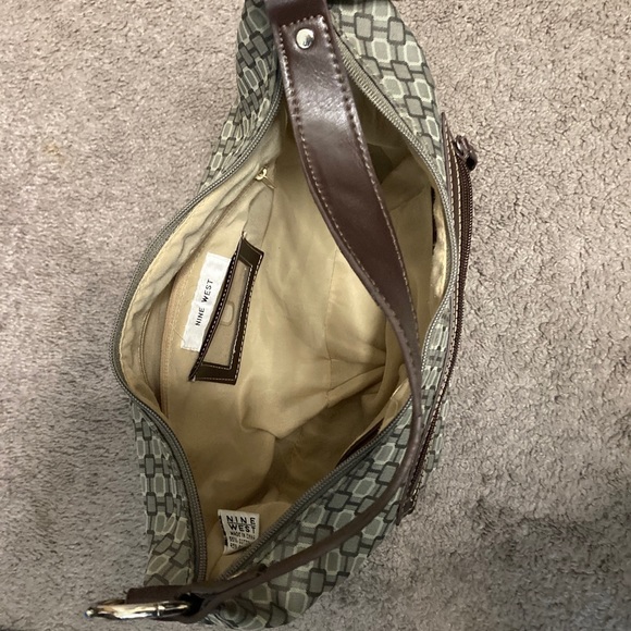 Nine West Gray and Brown handbag - Picture 5 of 10